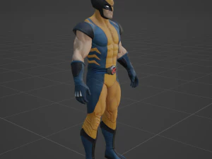 Wolverine - Fortnite Model 3D