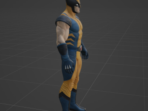 Wolverine - Fortnite 3D मॉडल