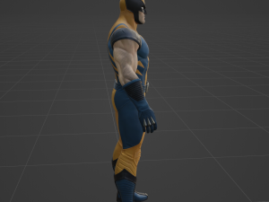 Wolverine - Fortnite 3D मॉडल