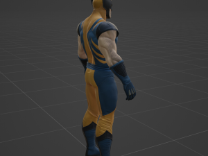 Wolverine - Fortnite 3D मॉडल