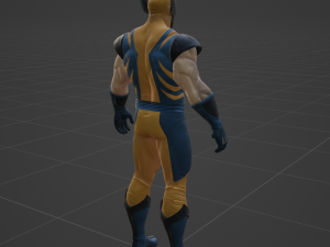 Wolverine - Fortnite 3D मॉडल