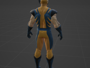 Wolverine - Fortnite 3D मॉडल