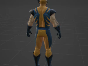 Wolverine - Fortnite Model 3D