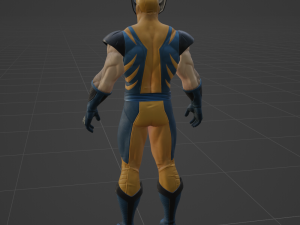 Wolverine - Fortnite 3D मॉडल