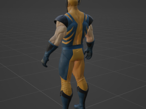 Wolverine - Fortnite 3D मॉडल