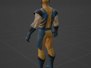 Wolverine - Fortnite Model 3D