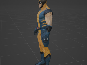 Wolverine - Fortnite 3D मॉडल