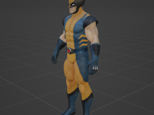 Wolverine - Fortnite 3D मॉडल