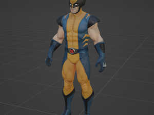 Wolverine - Fortnite 3D मॉडल