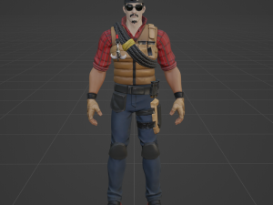 Wrangler - Fortnite Model 3D