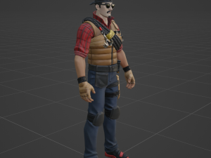 Wrangler - Fortnite Model 3D