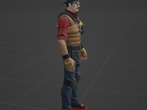 Wrangler - Fortnite Model 3D