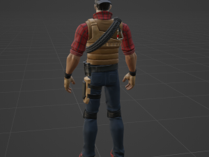 Wrangler - Fortnite Model 3D