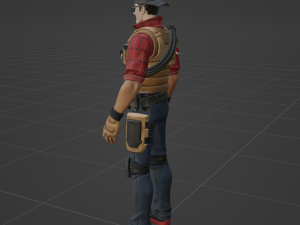 Wrangler - Fortnite Model 3D