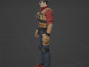 Wrangler - Fortnite Model 3D