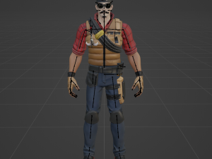 Wrangler - Fortnite Model 3D