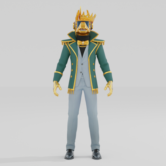 Y0NDER - Fortnite Modello 3D .c4d .max .obj .3ds .fbx .stl .blend 