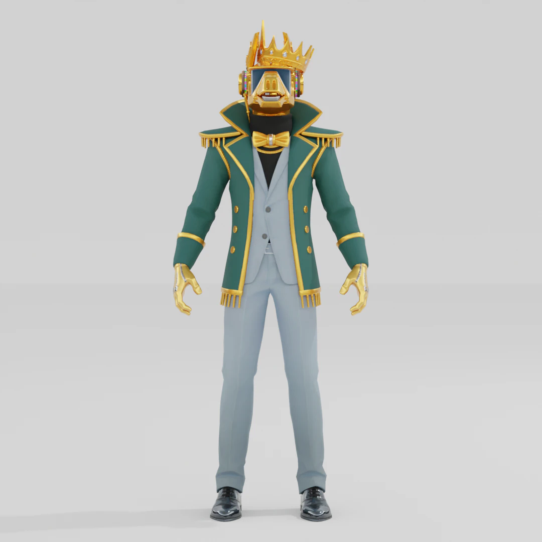 Y0NDER - Fortnite 3D Model .c4d .max .obj .3ds .fbx .stl .blend