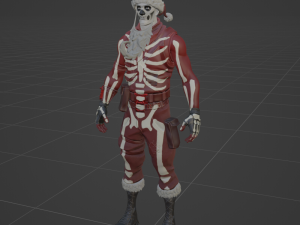 Yule Trooper - Fortnite 3D 모델