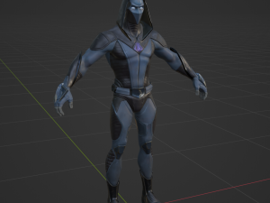 Omen - Fortnite 3D Model