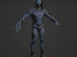 Omen - Fortnite 3D Model