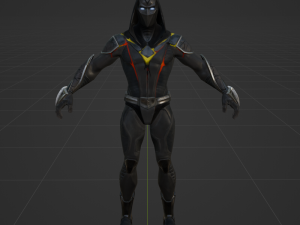 Molten Omen - Fortnite Model 3D