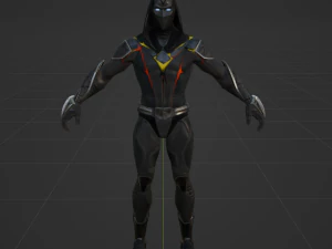 Molten Omen - Fortnite 3D Model
