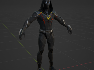 Molten Omen - Fortnite Model 3D