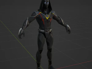 Molten Omen - Fortnite 3D Model