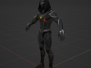 Molten Omen - Fortnite Model 3D