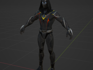 Molten Omen - Fortnite Model 3D
