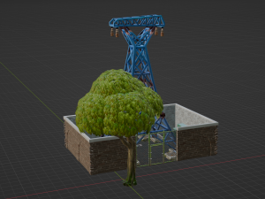 Substation Building - Fortnite 3D Model