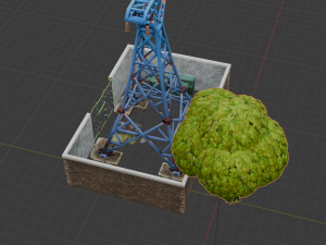 Substation Building - Fortnite 3D Model