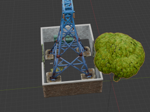 Substation Building - Fortnite 3D Model