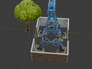 Substation Building - Fortnite 3D Model