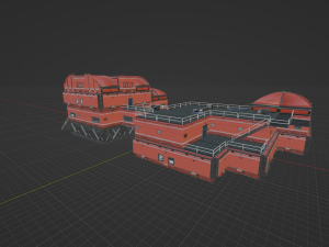 Headquarters Building - Fortnite 3D Model