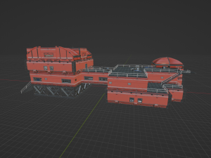 Headquarters Building - Fortnite 3D Model