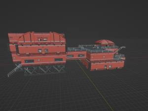 Headquarters Building - Fortnite 3D Model