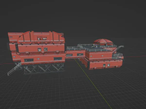 Headquarters Building - Fortnite 3D Model