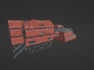 Headquarters Building - Fortnite 3D Model