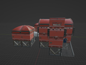 Headquarters Building - Fortnite 3D Model