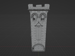 Castle Scout Tower - Fortnite Modelo 3D