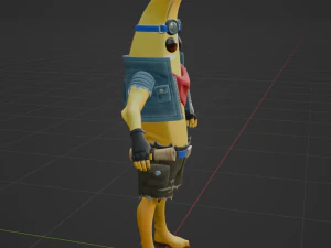 Adventure Peely - Fortnite 3D Model
