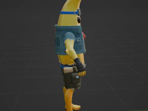 Adventure Peely - Fortnite 3D Model