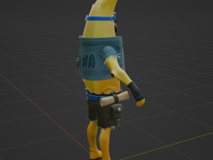 Adventure Peely - Fortnite 3D Model