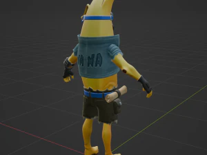Adventure Peely - Fortnite 3D Model