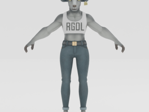 A Goat - Fortnite Modèle 3D