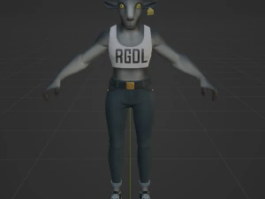 A Goat - Fortnite 3D Model