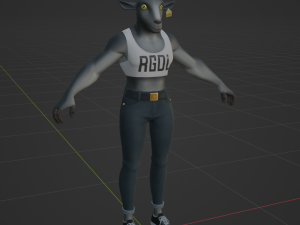 A Goat - Fortnite Modelo 3D