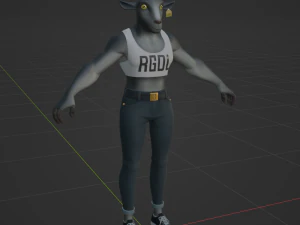 A Goat - Fortnite 3D Model